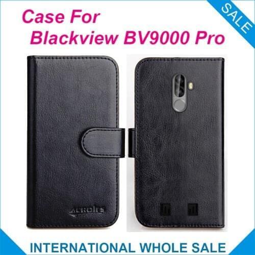 Blackview BV9000 Pro Case 6 Colors Flip Slots Leather Wallet Cases For Blackview BV9000 Pro Cover Slots Phone Bag Credit Card