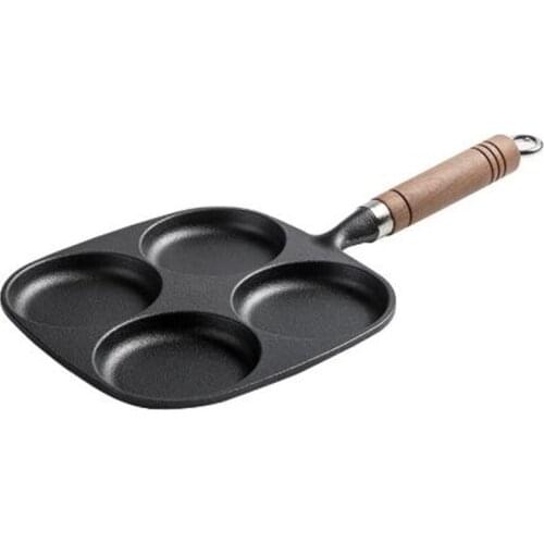 Cast Iron Egg Hamburger Mould estic Fried Egg Artifact Deepened Egg Burger Pan Non Stick Pan