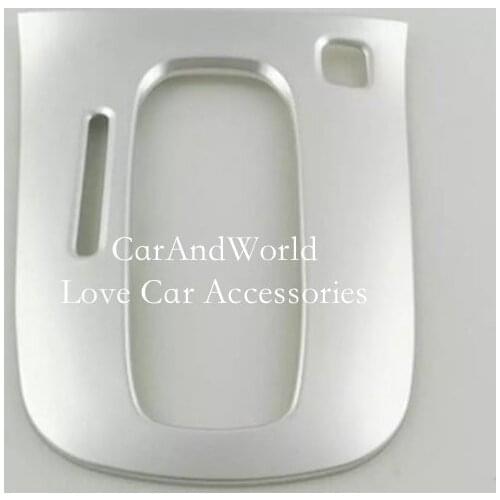 For Opel Mokka Buick Encore 2016-2019 Interior Console Gear Shift Panel Cover Frame Trims ABS Chrome Car-Styling Accessories