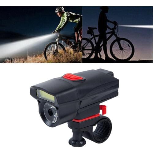 Bicycle Light 6 Modes Bike LED Cycling Front Light Bike Lights Lamp Torch Waterproof Night Ride Handlebar Flashlight Headlight