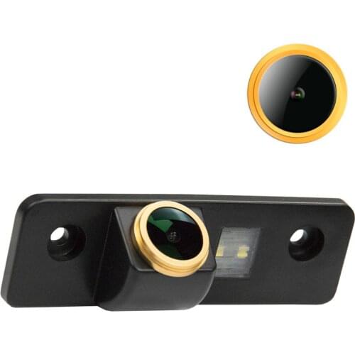 Freezzmi Golden HD Car Rear View Camera for Skoda Octavia RS 1Z MK2 Superb 2 Fabia 2 Roomster Ford Mondeo Focus Fusion Ghia-X