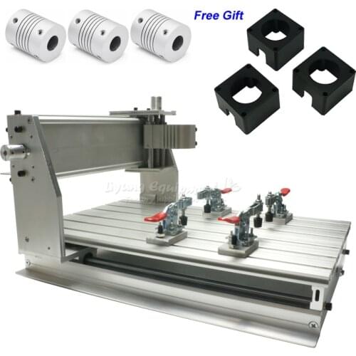 CNC Router 3040 Z-DQ Frame Kit Ball Screw 3 pcs Couplings 3 pcs Stepper Motor Bracket for DIY CNC Milling Machine