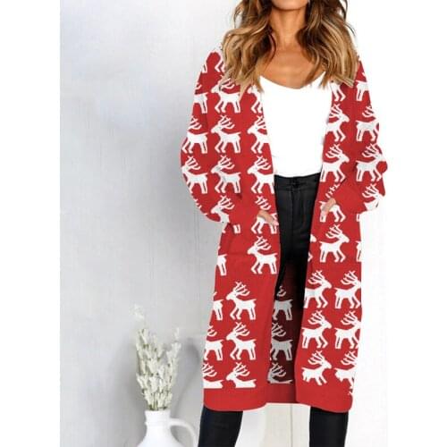 Leopard Printed Cardigan Sweater 2018 Women Sexy Long Cardigan Sweater Long Sleeve Knitwear Sweater Sueter Mujer