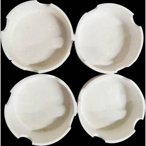 Lab Pot with Zirconia high purity crucible teeth Ladle with groove or groove cover