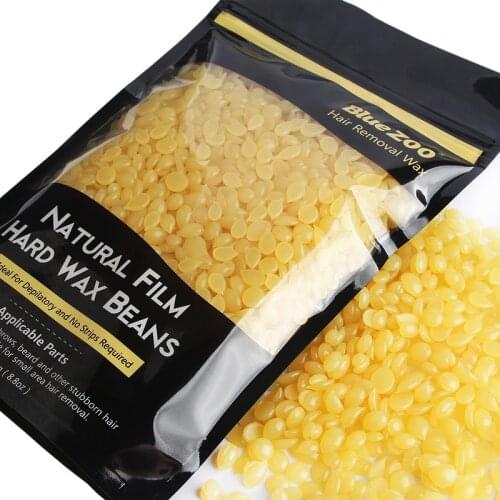 Honey Taste Wax Beans For Depilatory Hot Film Hard Wax Bean Pellet Waxing Bikini Hair Removal Wax Epilage-Depilation Paste 250g
