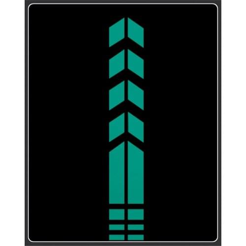 New motorcycle sticker pull flower sports stripe reflective shape for KTM 250XC 250XC-F 250XCF-W 250XC-W 250EXC EXC-F