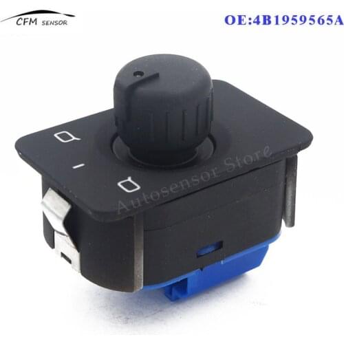 New 4B1959565A For Side Mirror Controller Knob Memory Window Switches Audi A6 C5 1998-2005