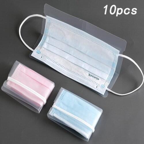 Disposable mask holder Temporary holder Temporary mask holder cover washable storage holder