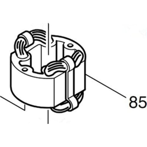 Field 527416-9 Stator 220-240V For Makita 2106