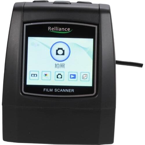 14MP/22MP Negative Photo Scanner Film Scanner 2.4" Screen Black US Plug