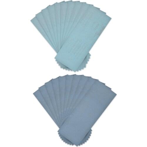 Uxcell 10pcs Wet Dry Waterproof Sandpaper Assortment 3.6 Inch x 9 Inch Abrasive Paper Sheets for Wood Furniture Metal Blue