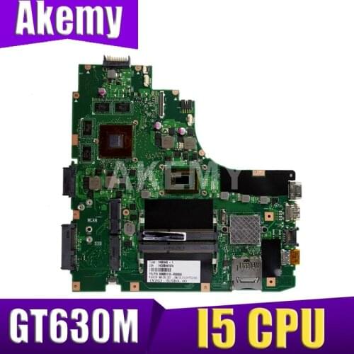 XinKaidi K46CB/K46CM laptop motherboard for ASUS K46CB K46CM K46C K46 Test original mainboard I5-3317U GT630M