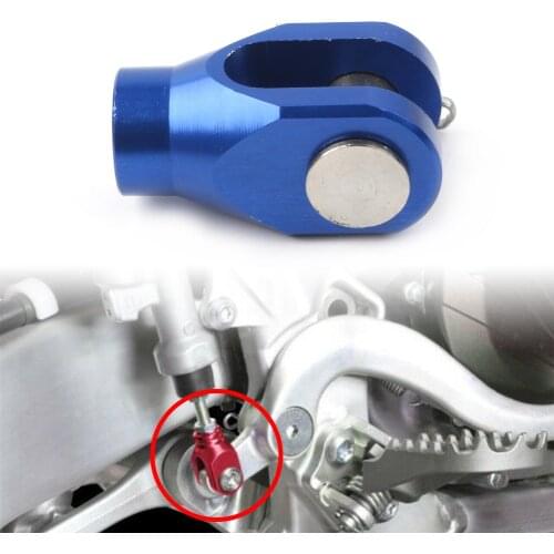 CNC Billet Motorcycle Rear Brake Clevis For Yamaha YZ125 YZ250 YZ250F YZ450F 2003-2020 Blue