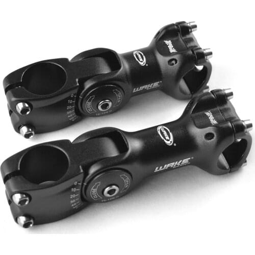 25.4mm / 31.8mm 60 Degree Adjustable Bike Stems Aluminum Alloy Stems MTB Mountain Bike Road Bicycle Handlebar Stem Riser