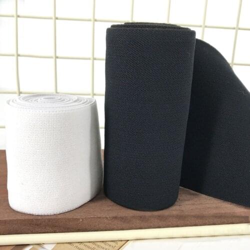 3meters/lot 2-10cm Wide Flat Trousers Elastic Ribbon Waistband Thickening Latex Webbing Elastic Band Bags' Sewing Cloth