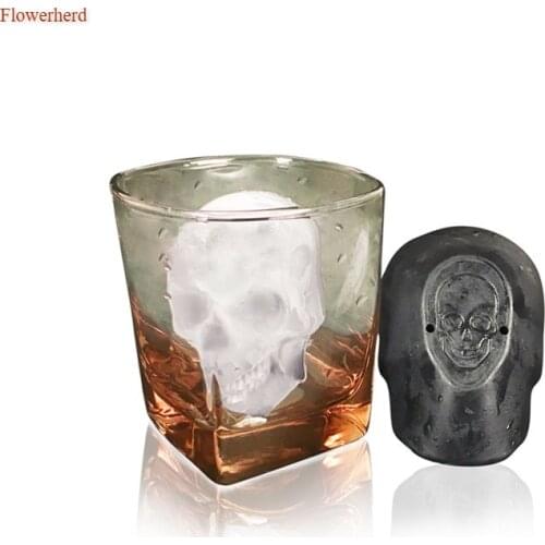 3D Halloween Skull Silicone Mold DIY Soap Mold Skeleton Death Gothic Brainpan Mould Soap Making Tools Candle Little Skull Molds