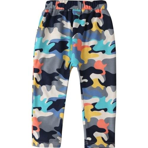 Boys Pants 2020 New Camouflage Kids Pants for 1 2 3 4 5 6 Year Baby Toddler Boy Spring Fall Casual Children Trousers