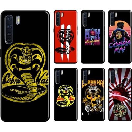 Cobra Kai Cover For OPPO A91 A72 A52 A15 A83 Reno 4 Pro 2 Z A3S A5S A1K F7 A9 A5 A31 A53 2020 Case