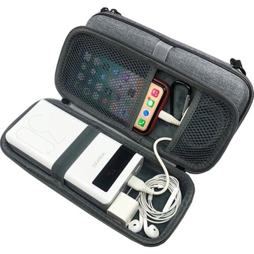 Newest Hard EVA Travel Case for ROMOSS Sense 8P+ 30000mAh Mobile Power Cover Portable Battery Power Bank Phone Bag