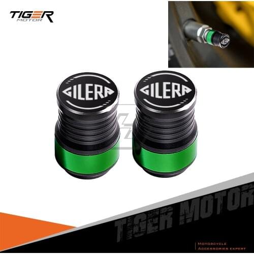 For Gilera GP800 Fuoco Nexus 500 Runner 50 125 200 Motorcycle Accessories Valve Stem Cap Set