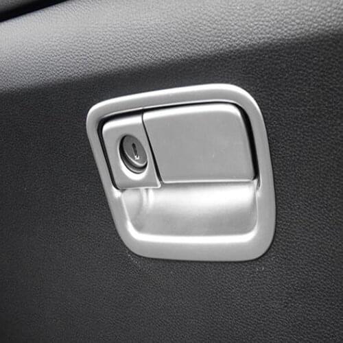 For Honda CRV CR-V 2017-2019 2020 2021 ABS Car Copilot Glove Storage box cover trim sticker Car Styling Interior Accessories