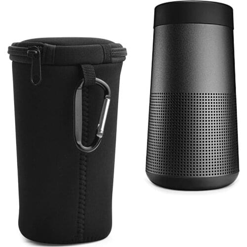 Travel Portable Carrying Speaker Bag Case for BOSE for Soundlink Revolve bluetooth Speaker Shockproof Soft Bag Pouch