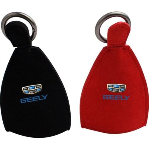 Leather Car Storage Bag Anti-lost Key Case for Geely Emblem Emgrand EC7 EC8 X7 7 GE GT EV8 EX7 Vision CK GE MK Bl King Kong Gx7