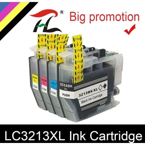 HTL LC3213 LC3213XL compatible Full Ink Cartridge For Brother DCP-J772DW DCP-J774DW MFC-J890DW MFC-J895DW Printer
