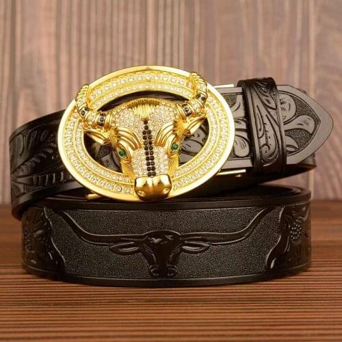 Genuine Leather Crocodile Grain Men Belt Real Leather Alligator Business Belts Male Fashion Jeans Belt Quality Assurance BCD005
