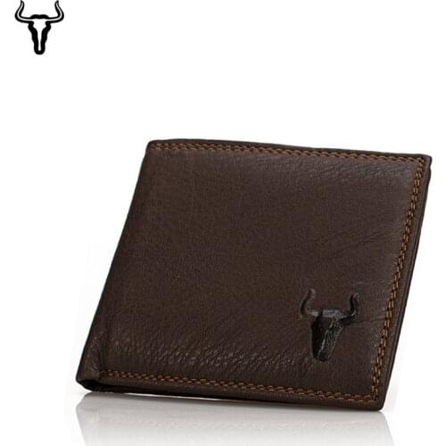 Mens Top Quality Genuine Leather Wallet Casual Retro Drivers License Bag Handmade Large-capacity Wallet RFID Purse
