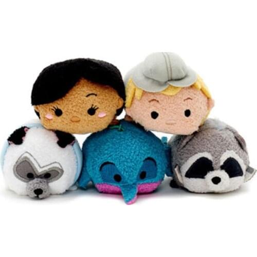 DISNEY TSUM TSUM Pocahontas Stuffed Plush Toys Kawaii John Smith Flit Pendant Cute Gifts for Kids