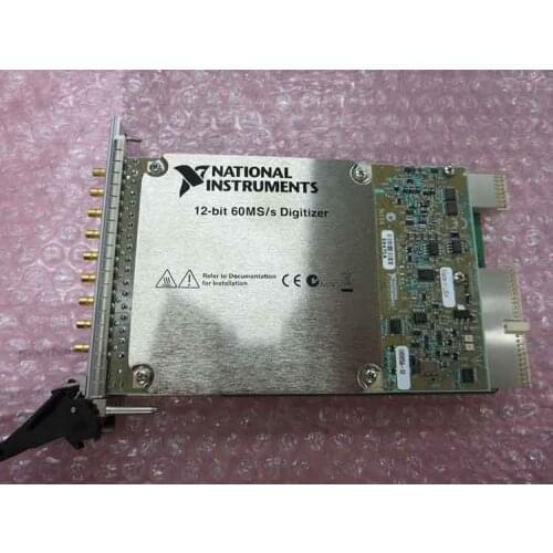 NI National Instruments PXI-5105 12-Bit 60 MS/s digitizer high-speed synchronous data acquisition card