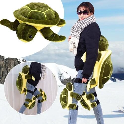 Cartoon Plush Ski Knee Pads, Anti-fall Childrens Adult Protective Gear Geometric Sofa Cushion Cover Printed Throw Pillow Case