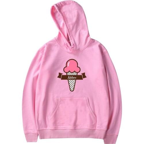 Suitable Autumn Hooded New Addison Rae Hoodies Women Men Sweatshirts Hot Fashion Harajuku Hip Hop Tops Boys Girls Pink Pullovers