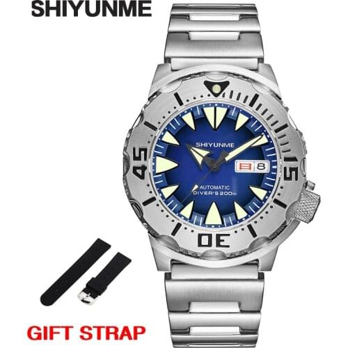 Мужские часы из нержавеющей стали SHIYUNME China At AliExpress