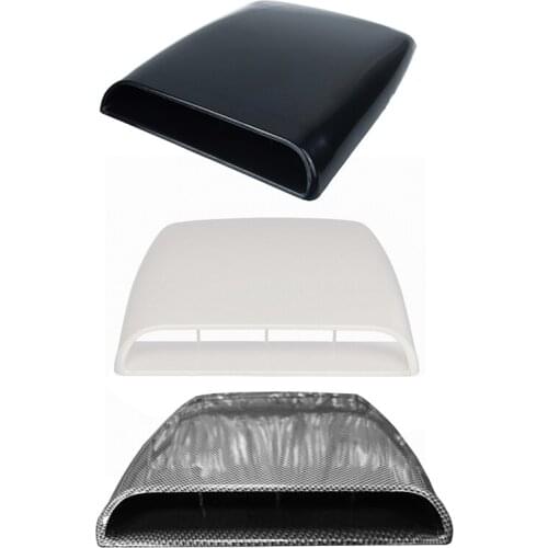 Universal Car Decorative Air Flow Intake Hood Scoop Turbo Bonnet Vent Cover Hood Car Styling