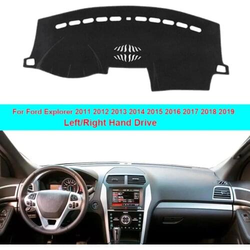 Car Inner Dashboard Cover Dash Mat Carpet Sun Shade Board DashMat For Ford Explorer 2011 2012 2013 2014 2015 2016 2017 2018 2019