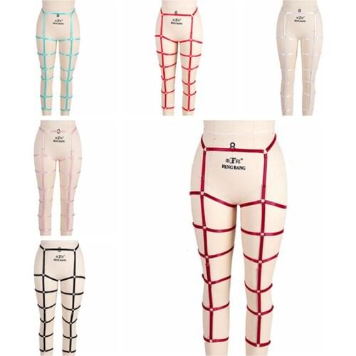 Elastic Bondage Erotic Lingerie Gothic Harness Women Garters Suspenders Sexy Body Sword Belt Nightclub Carnival Belts