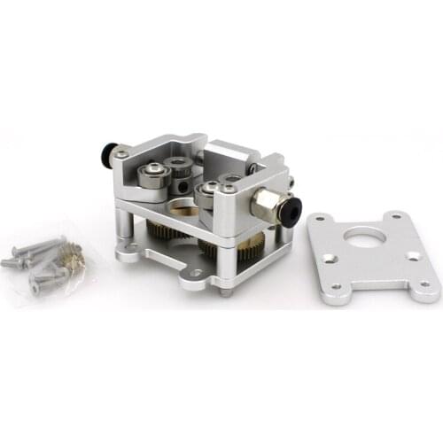 1.75/3mm Ultimaker2+ upgrade all wheel metal bowden extruder