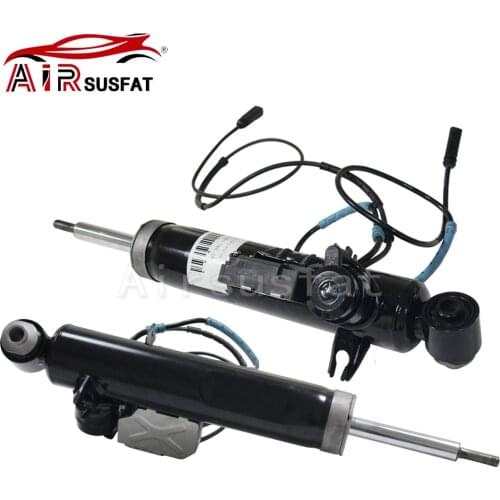 1 pair Air Ride Strut Airmatic Suspension Shock Absorber with Sensor For BMW X5 E70 2007-2013 X6 E71 37126788765 37126788766