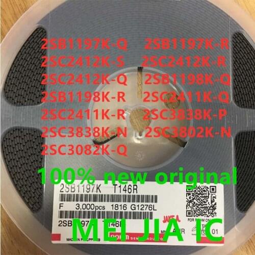 100PCS 2SB1197K 2SC2412K 2SB1198K 2SC2411K 2SC3838K 2SC3802K 2SC3906K 2SB1197 2SC2412 2SB1198 2SC2411 2SC3838 2SC3802 2SC3082