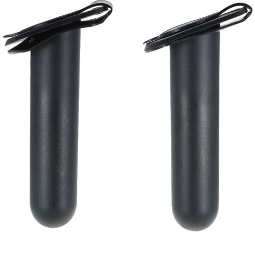 2 PCS Rowing Boats Flush Mount Boat Rod Holder Bracket With Cap Cover Kayak Fishing Tackle Box Accessory Tool Surfing
