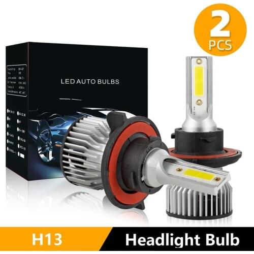 2X H13/9008 LED Headlight High Low Beam Kit 4000W 30000LM Bulbs White 6500K