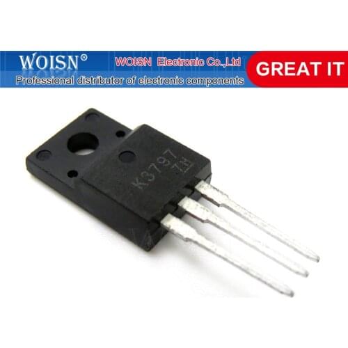 5pcs/lot 2SK3797 K3797 TO-220F 600V 13A In Stock
