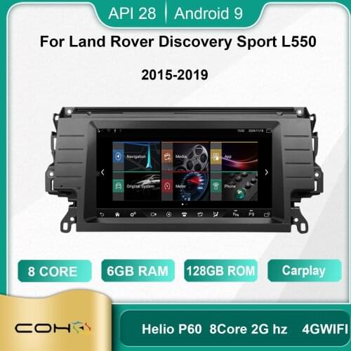 Car Multimedia Android For Land Rover Discovery Sport L550 2015-2019 Radio Audio GPS Touch Screen Navigation 4G Carplay System