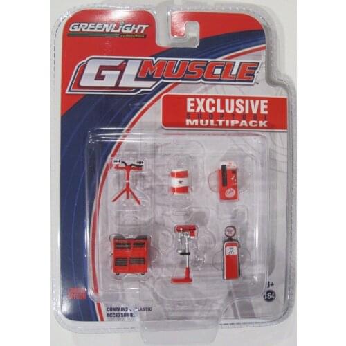 GL 1:64 GL Muscle Shop Tools alloy model Car Diecast Metal Toys Birthday Gift For Kids Boy