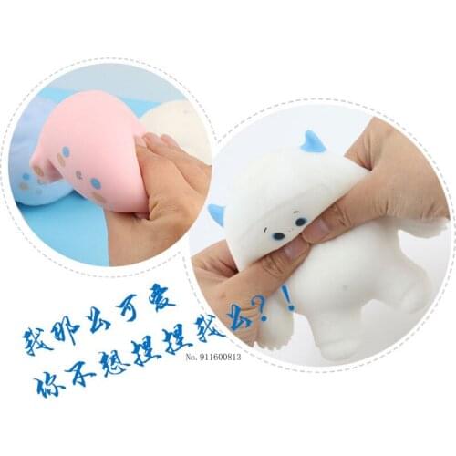 2021Creative cute Vent Ball Squishy Soft Toy Abreact Sticky Shape Slow Rising Anti Stress Relief Toys Relax Pressure Gift