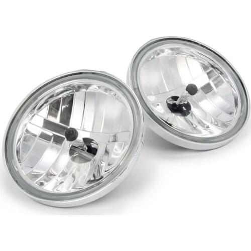 Motorcycle Front Spotlight Driving Fog Light Bulb Halogen For Harley Touring Road King Electra Street Glide Chopper