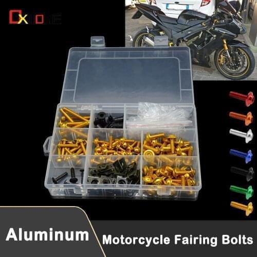 Motorcycle Fairing Bolts Kit Bodywork Screws Nut For SUZUKI BOULEVARD S50 S83 C90 INTRUDER 800 1400 1500 GSXR 600 750 1000 Parts