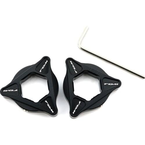 Motorcycle Parts Fit For Yamaha TDM 900 All Year 17mm Front Fork Preload Adjuster Hexagon Design Adjusters CNCalloy